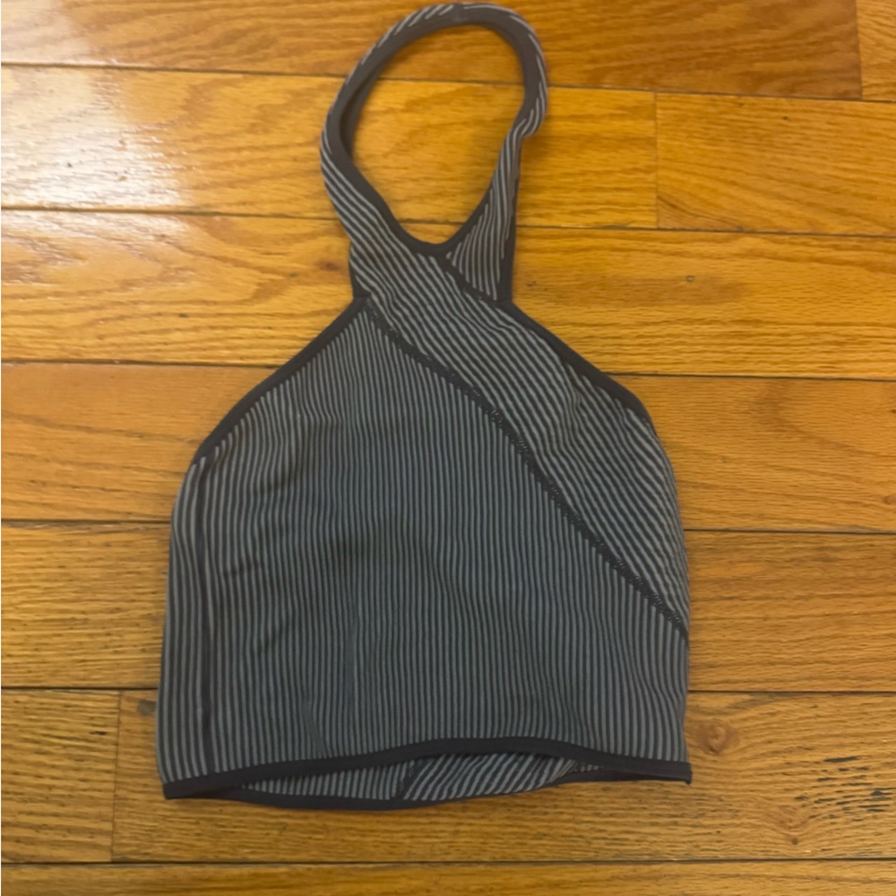 NWOT Urban Outfitters Grey Halter Crop Top M/L